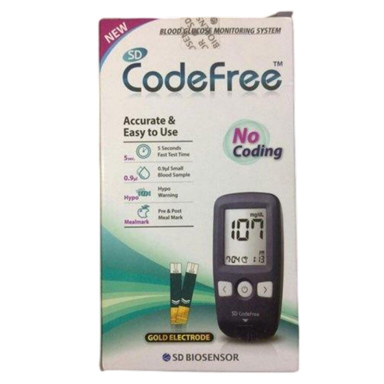 Codefree Blood Glucose Monitoring System – Glucometer