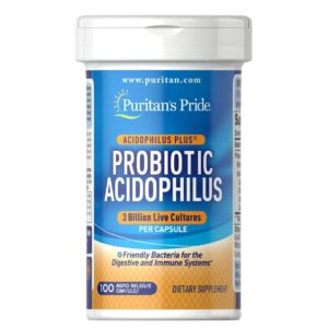 EMMAVIC Puritan's Pride Probiotic Acidophilus (1)