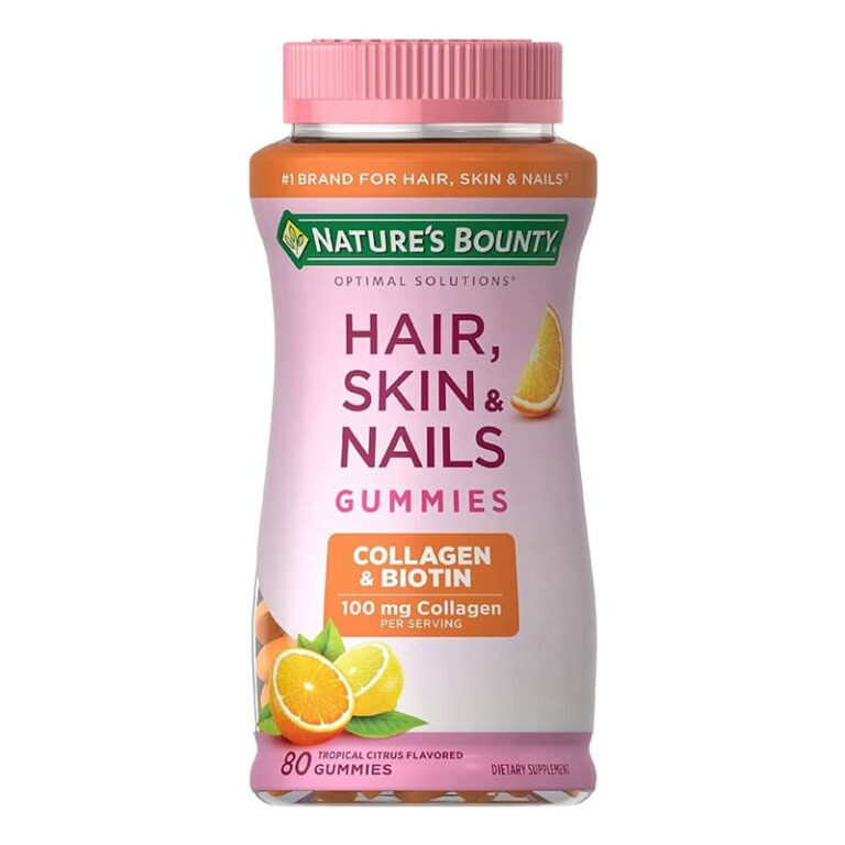 Nature’s Bounty Hair, Skin & Nails with Biotin & Collagen