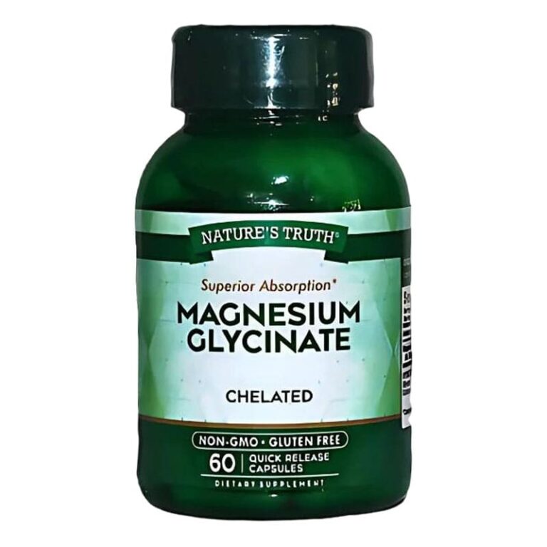 Nature’s Truth Magnesium Glycinate 400mg