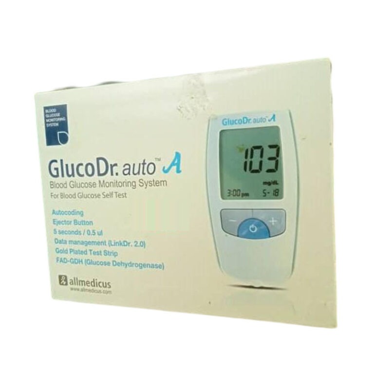 GlucoDr. Auto A Blood Glucose Monitoring System – Glucometer